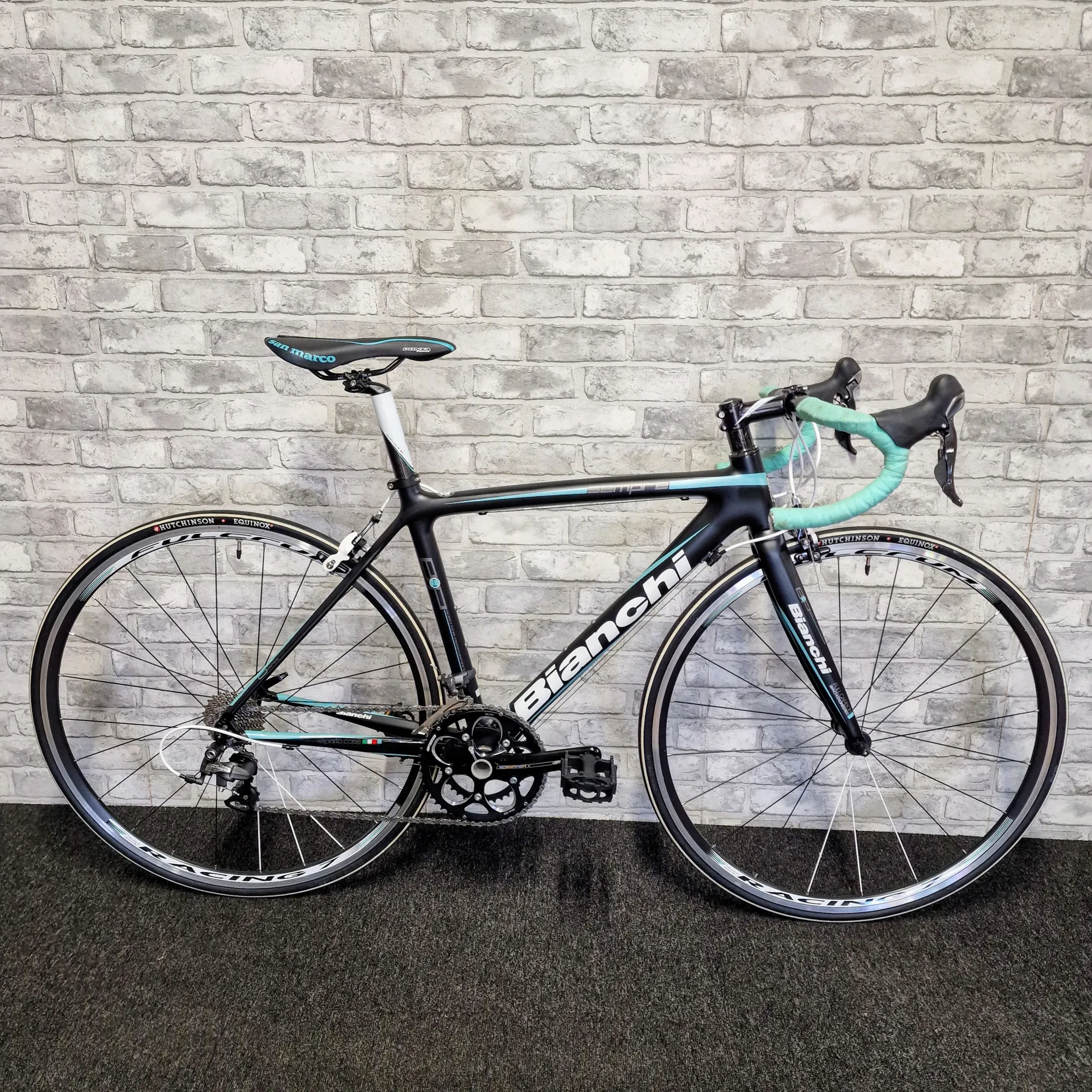 bianchi carbon road bike uk Intenso Campagnolo Veloce 2017, Size 53cm Cycle Exchange BIANCHI SEMPRE ULTEGRA CARBON FIBRE