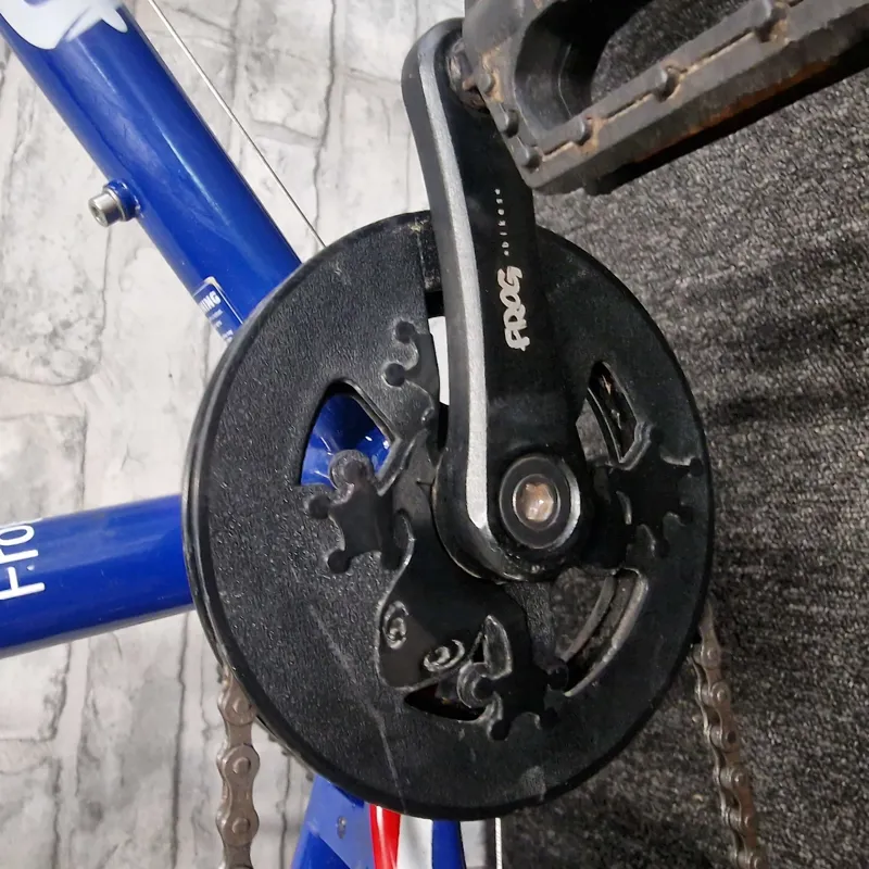 BLUE UNION JACK FROG 52 CHILDREN'S FROG HYBRID BIKE-4