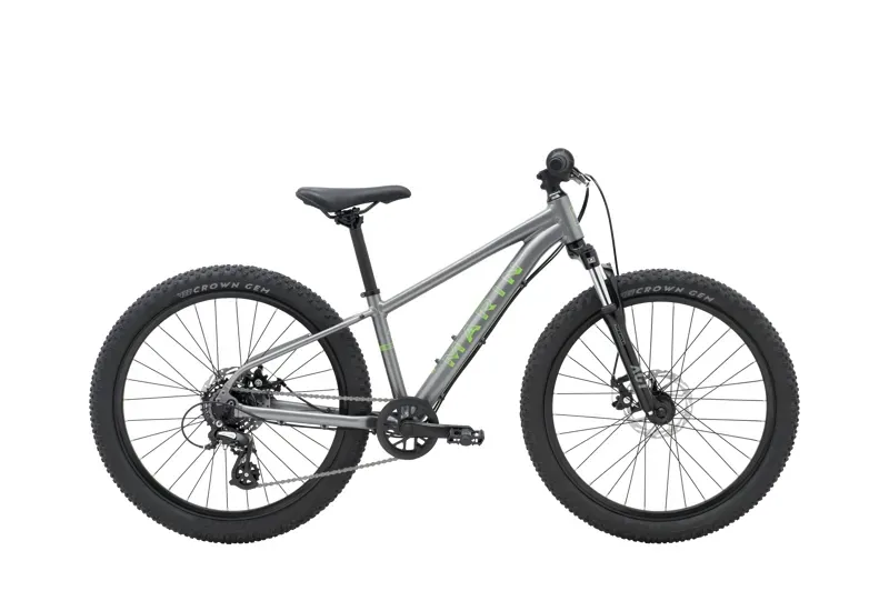 Marin Bayview Trail 24 Kids Bike in Grey/Green