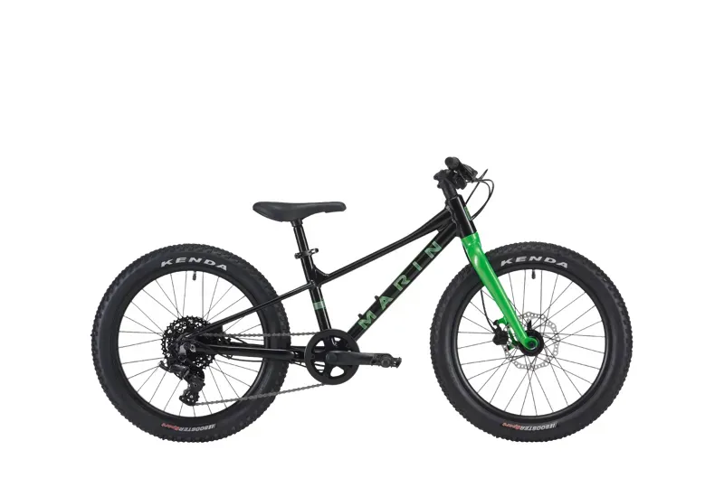 Marin Bear Valley 20 Kids Mountain Bike in Black/Green
