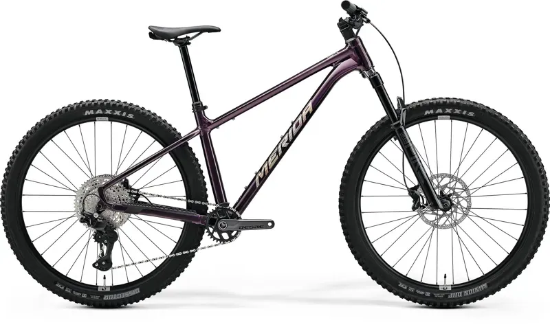 Merida Big Trail 600 Mountain Bike in Purple/Gold