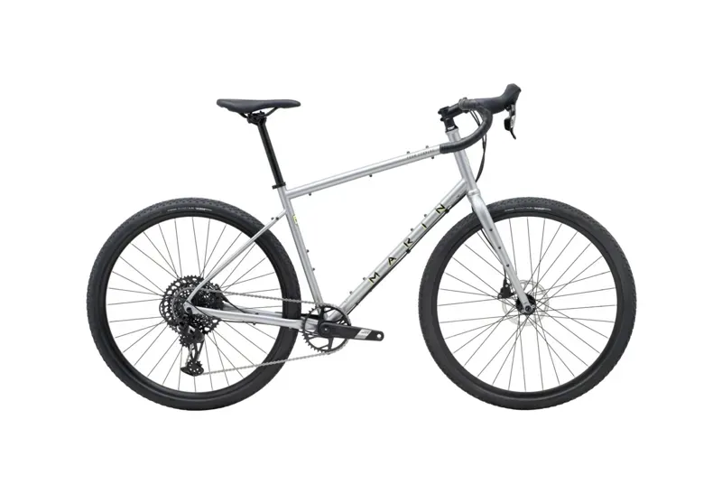 Marin Four Corners 2 Road Bike In Gloss Ti Grey/Yellow/Black