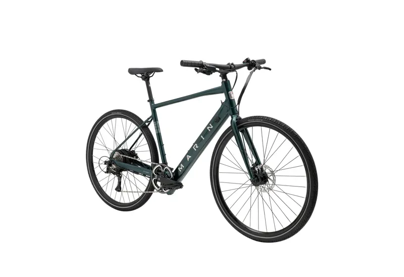 Marin Fairfax E ST eHybrid Bike in Green-1