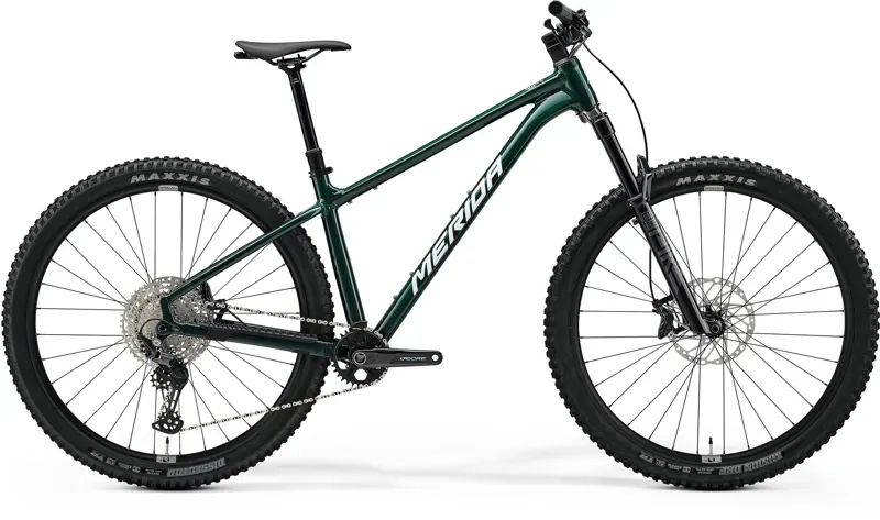Merida Big Trail 600 Mountain Bike in Deep Forest Green/White
