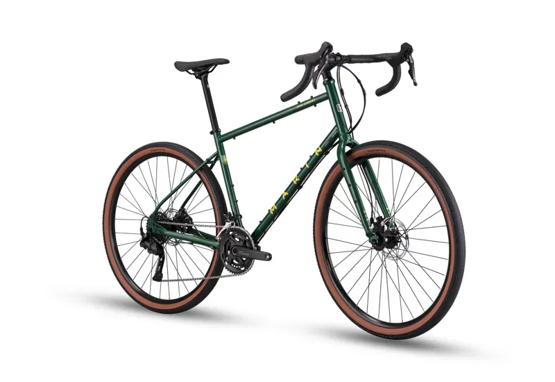 Marin Four Corners 1 27.5in Gravel Bike in Green-1