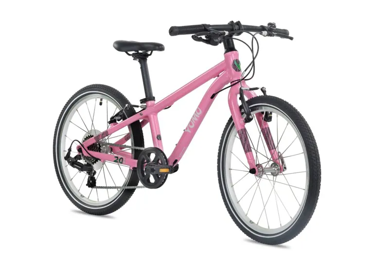 YOMO 20 KIDS HYBRID BIKE - PINK-1