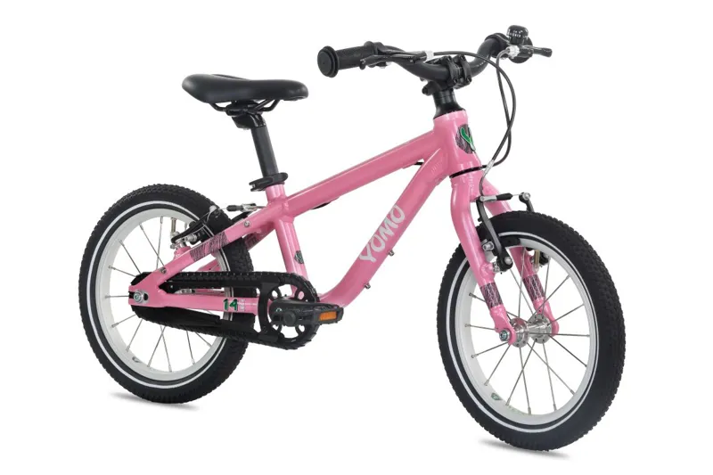 YOMO 14 KIDS HYBRID BIKE - PINK-1