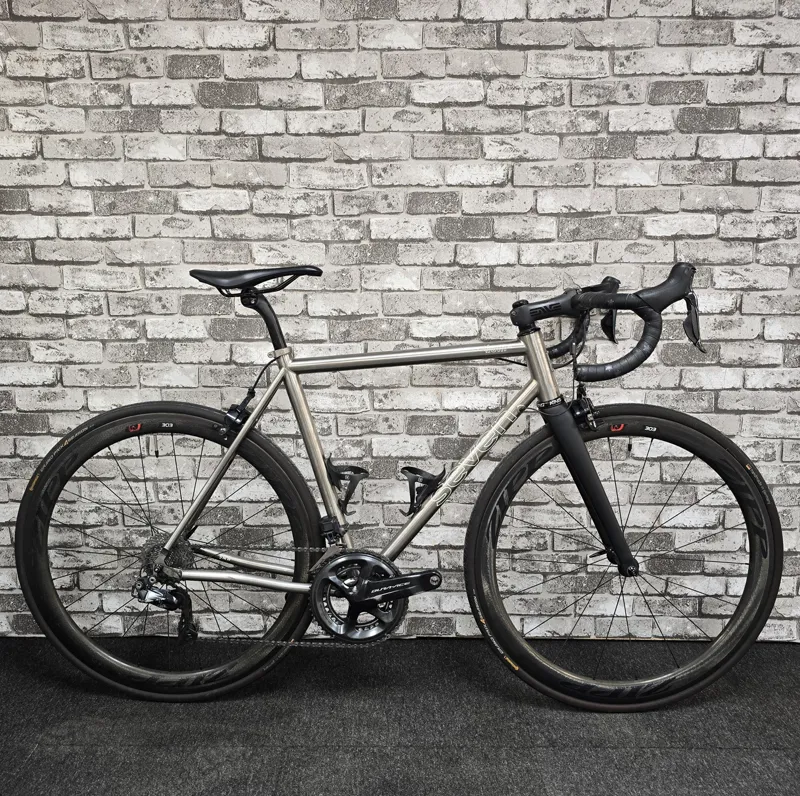 SEVEN AXIOM SL TITANIUM ROAD BIKE / DURA-ACE DI2 - MEDIUM FRAME-8