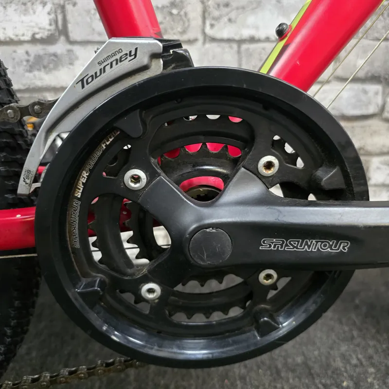 CARRERA BLAST 24 CHILDREN'S RED MOUNTAIN BIKE - 24 INCH WHEELS-4