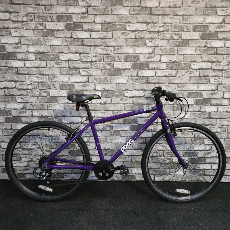 PURPLE FROG 73 CHILDREN'S HYBRID BIKE - 26 INCH WHEELS-7