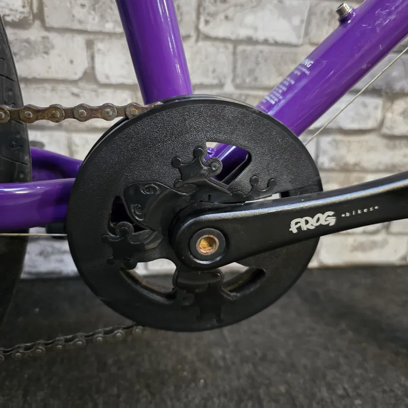 PURPLE FROG 73 CHILDREN'S HYBRID BIKE - 26 INCH WHEELS-4