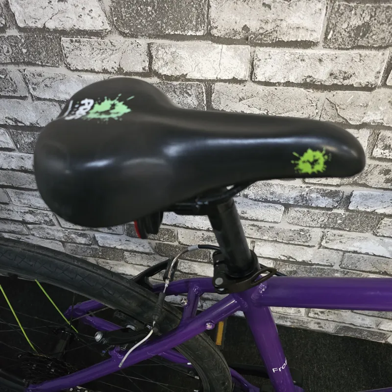 PURPLE FROG 73 CHILDREN'S HYBRID BIKE - 26 INCH WHEELS-6