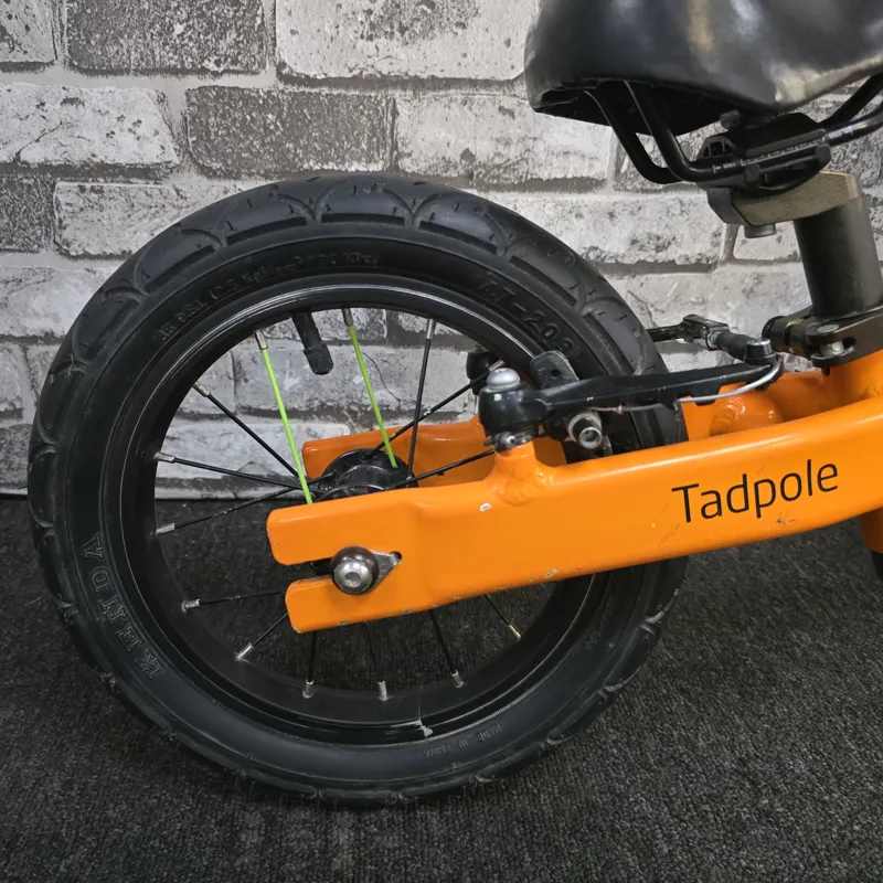 ORANGE FROG TADPOLE BALANCE BIKE - 12 INCH WHEELS-3