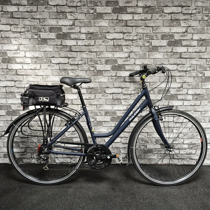 RALEIGH PIONEER WOMENS STEP THROUGH HYBRID BIKE - LARGE 18 INCH FRAME-7