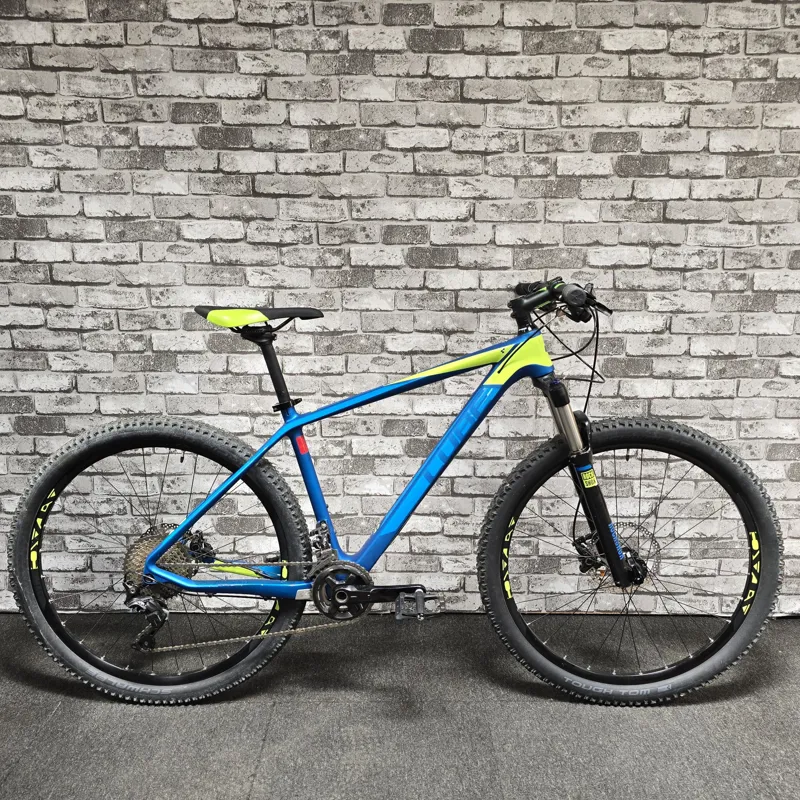CUBE REACTION GTC PRO CARBON HARDTAIL MOUNTAIN BIKE - MEDIUM 18 INCH FRAME-7