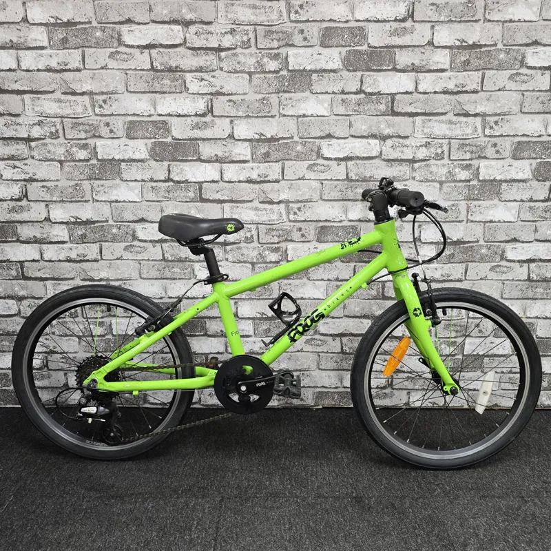 GREEN FROG 55 CHILDREN'S HYBRID BIKE - 20 INCH WHEELS-7