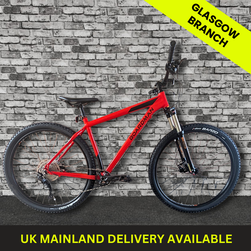 BOARDMAN LARGE MHT 8.6 MOUNTAIN BIKE RED