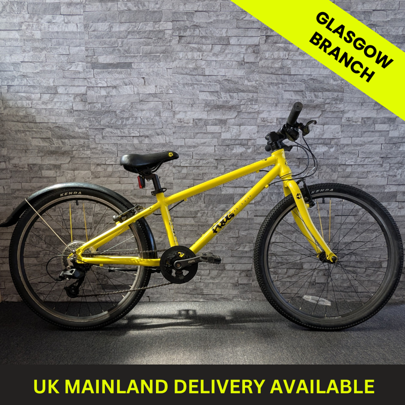 FROG 62 CHILDRENS HYBRID BIKE YELLOW TOUR DE FRANCE LIMITED EDITION - 24 INCH WHEELS