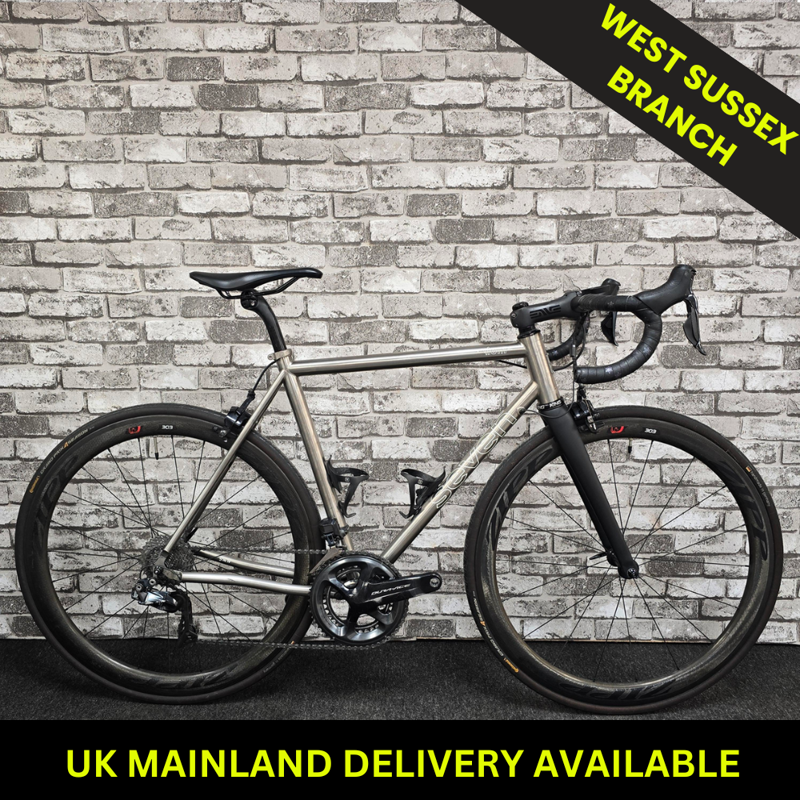 SEVEN AXIOM SL TITANIUM ROAD BIKE / DURA-ACE DI2 - MEDIUM FRAME