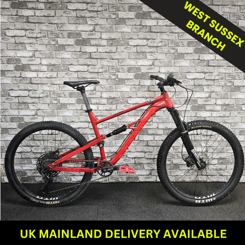 2020 CALIBRE BOSSNUT FULL SUSPENSION MOUNTAIN BIKE - LARGE 19 INCH FRAME