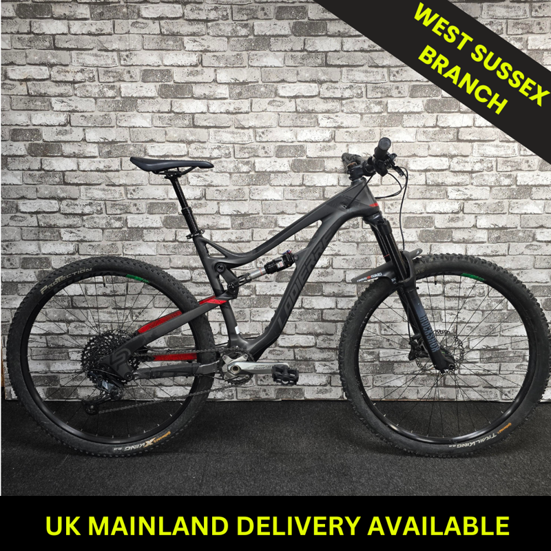 LAPIERRE ZESTY TR 929 CUSTOM CARBON FULL SUSPENSION MOUNTAIN BIKE - LARGE 19 INCH FRAME