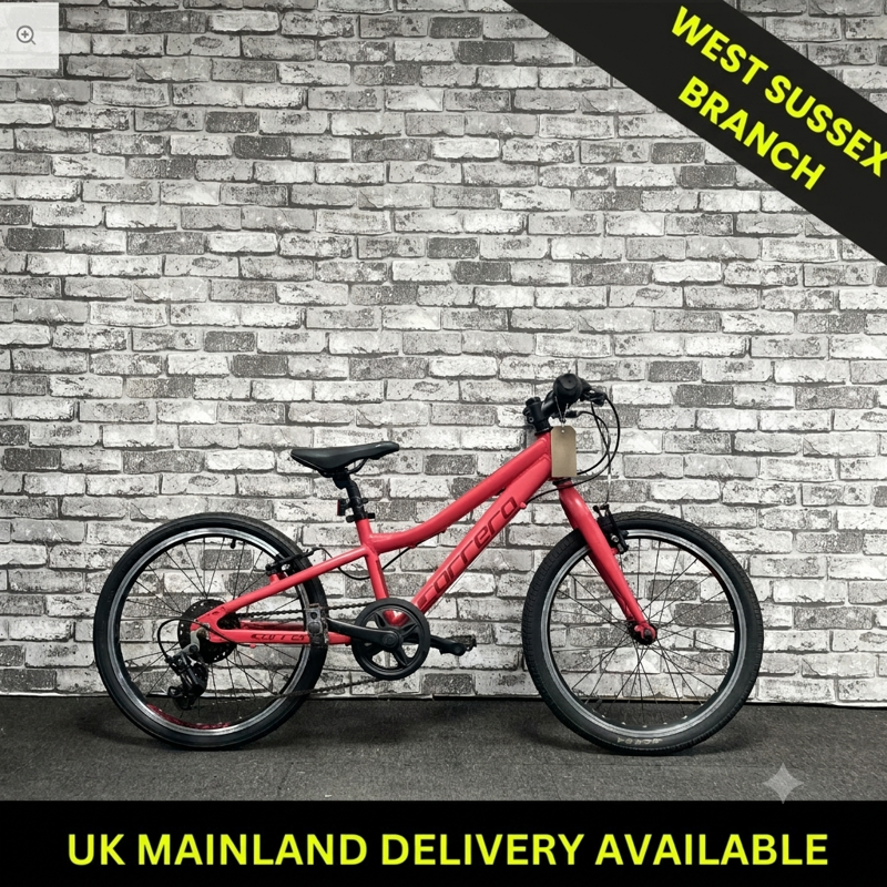 CARRERA SARUNA JUNIOR - HYBRID BIKE  CORAL PINK WITH 20 INCH WHEELS