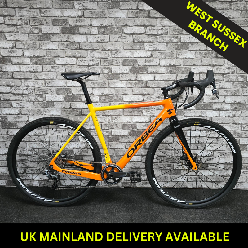ORBEA GAIN M21 CARBON ELECTRIC GRAVEL BIKE - LARGE FRAME