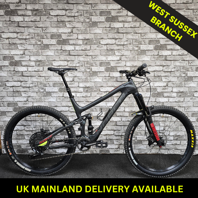 NORCO SIGHT C7.1 CARBON FULL SUSPENSION MOUNTAIN BIKE - LARGE 18.5 INCH FRAME