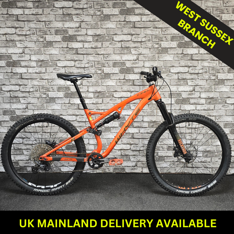 WHYTE T-140 SR V1 FULL SUSPENSION MOUNTAIN BIKE - MEDIUM 17 INCH FRAME