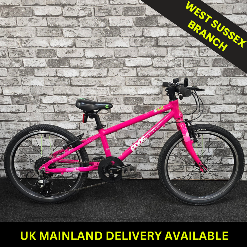 PINK FROG 52 CHILDREN'S HYBRID BIKE