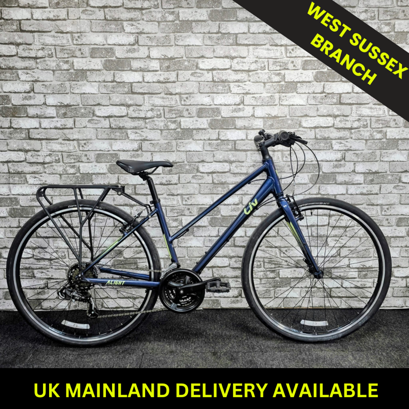 2022 LIV ALIGHT 3 WOMEN'S STEP THROUGH HYBRID BIKE - SMALL FRAME