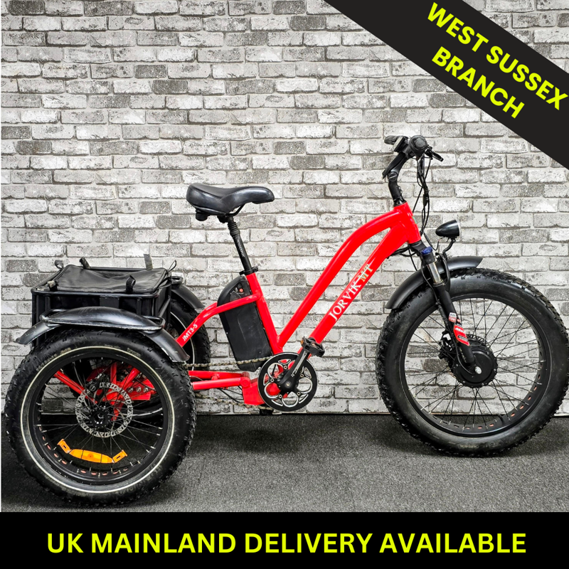 2023 JORVIK JMT3 ELECTRIC CARGO TRICYCLE TRIKE