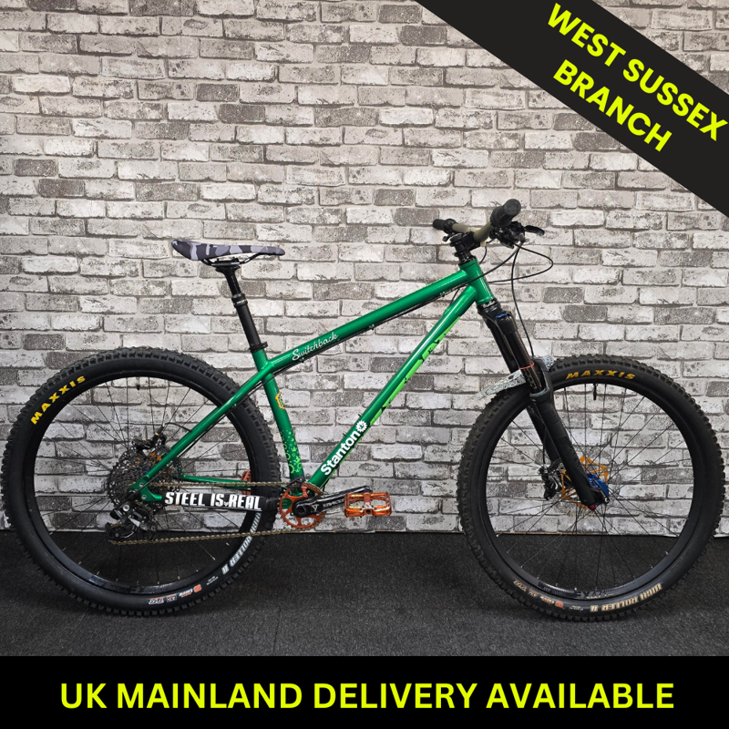 STANTON SWITCHBACK 631 GEN 2 CUSTOM HARDTAIL MOUNTAIN BIKE - MEDIUM16.5 INCH FRAME
