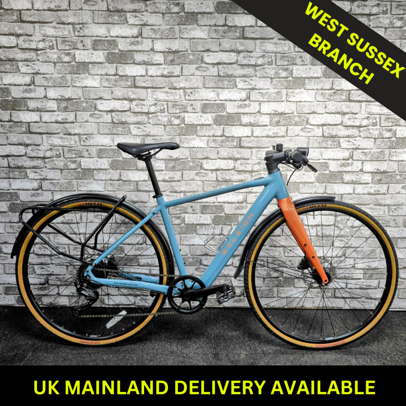 2022 RALEIGH TRACE ELECTRIC HYBRID BIKE - SMALL FRAME