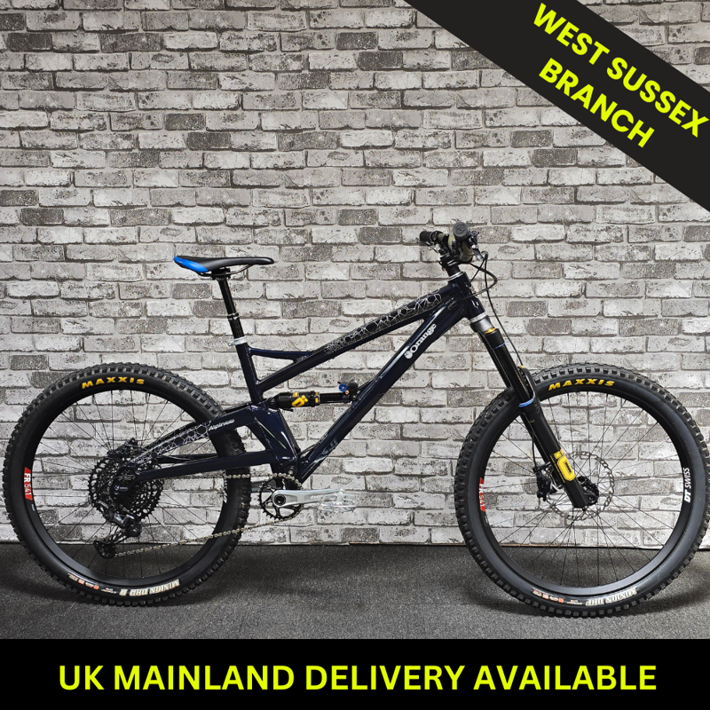2022 ORANGE ALPINE EVO SE SPECIAL EDITION FULL SUSPENSION MOUNTAIN BIKE - LARGE FRAME