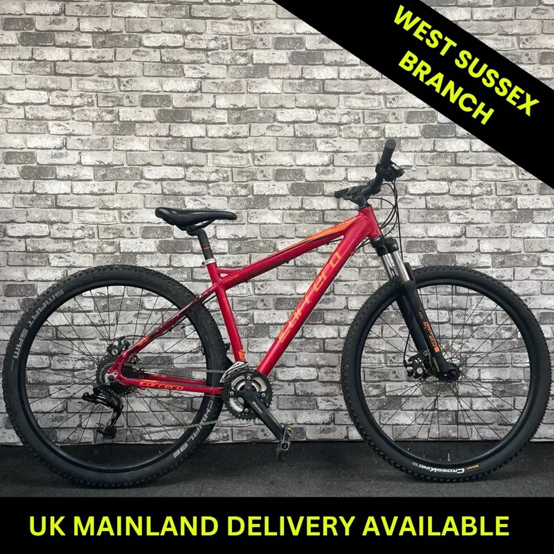 CARRERA HELLCAT MOUNTAIN BIKE - MEDIUM FRAME WITH 29 INCH WHEELS