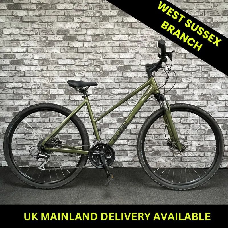 CUBE NATURE WOMEN'S HYBRID BIKE - LARGE FRAME