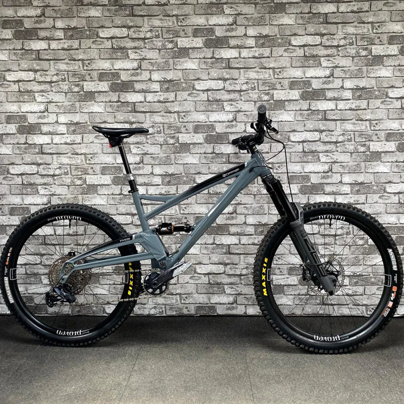 ORANGE FIVE EVO FACTORY CUSTOM FULL SUSPENSION MOUNTAIN BIKE - LARGE 18 INCH FRAME-8