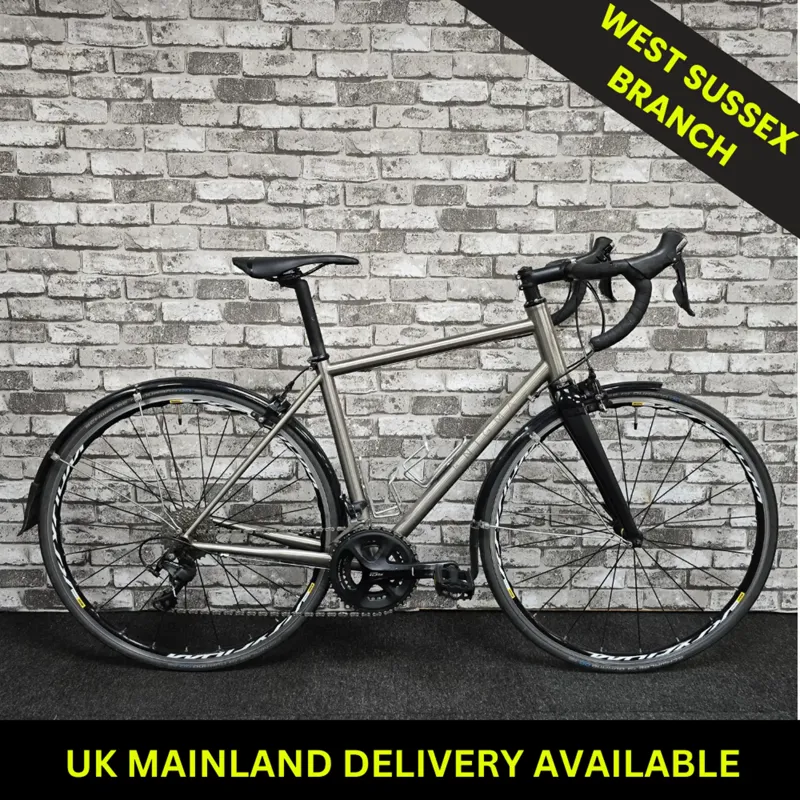 ENIGMA EVADE TITANIUM ROAD BIKE - 52CM FRAME