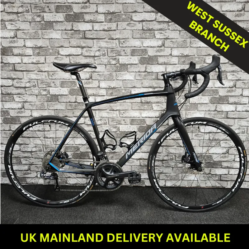 MERIDA RIDE DISC 3000 ULTEGRA DI2 CARBON ROAD BIKE - LARGE 56CM FRAME