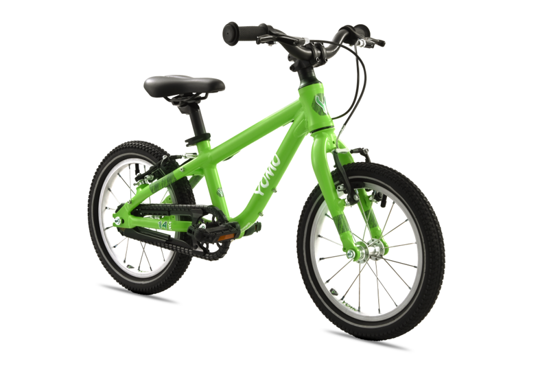 YOMO 14 KIDS HYBRID BIKE - GREEN-1