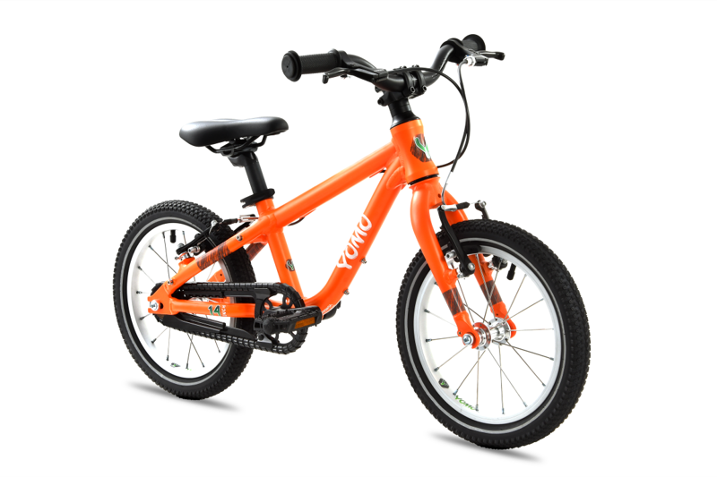 YOMO 14 KIDS HYBRID BIKE - ORANGE-1