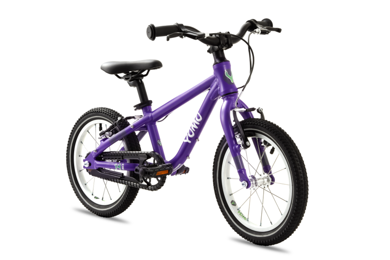 YOMO 14 KIDS HYBRID BIKE - PURPLE-1