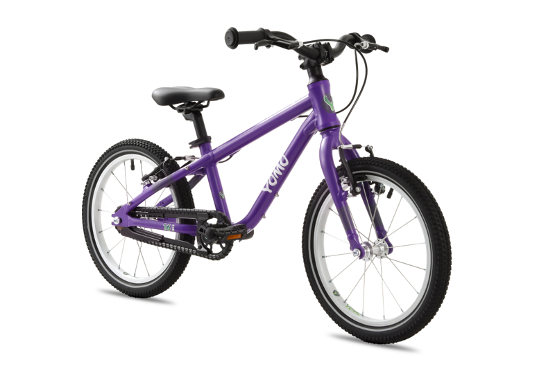 YOMO 16 KIDS HYBRID BIKE - PURPLE-1