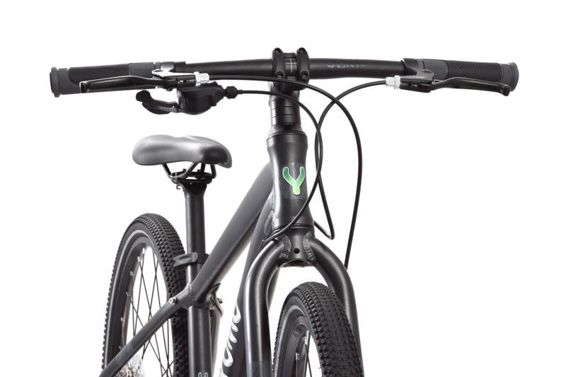YOMO 24 KIDS HYBRID BIKE - GREY-2