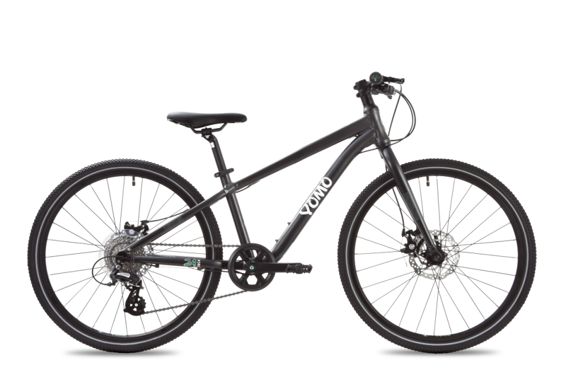 YOMO 24 KIDS HYBRID BIKE - GREY-5