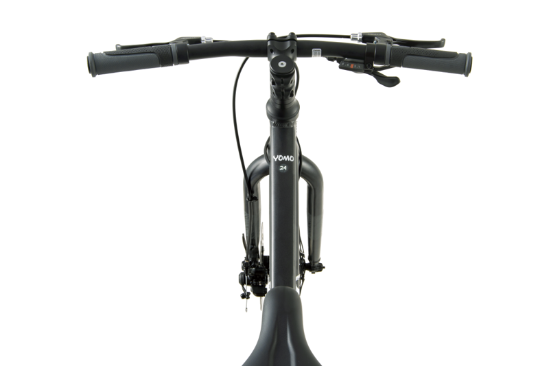 YOMO 24 KIDS HYBRID BIKE - GREY-4