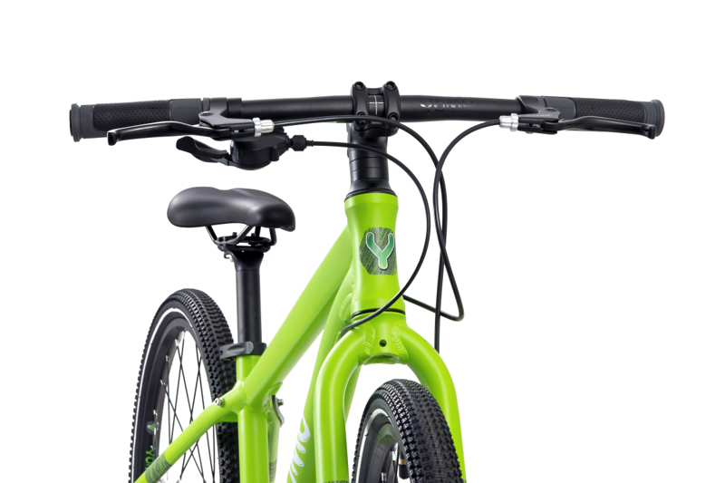 YOMO 24 KIDS HYBRID BIKE - GREEN-1