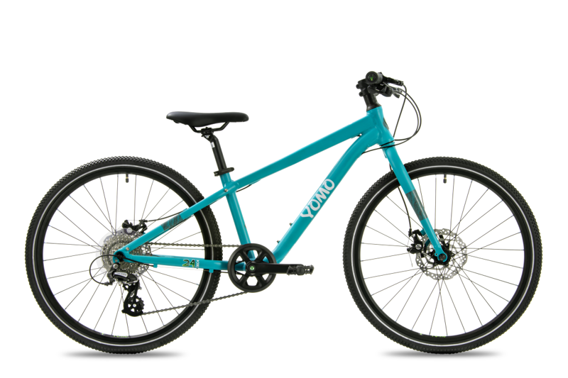 YOMO 24 KIDS HYBRID BIKE - TURQUOISE