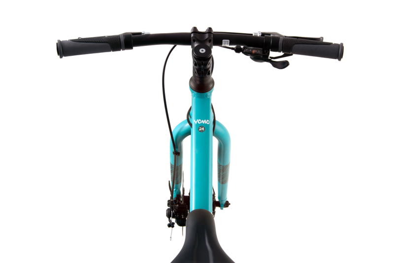 YOMO 24 KIDS HYBRID BIKE - TURQUOISE-4